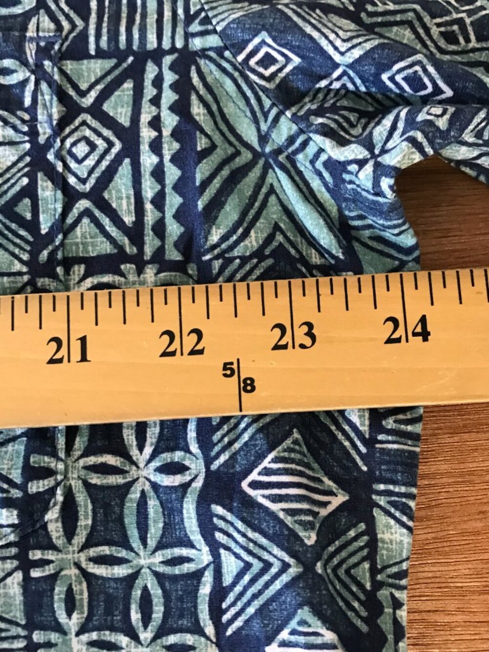 Cooke Street Hawaiian Shirt Men L Black Geometric Tribal Button Up Pocket 19355 - Picture 8 of 11